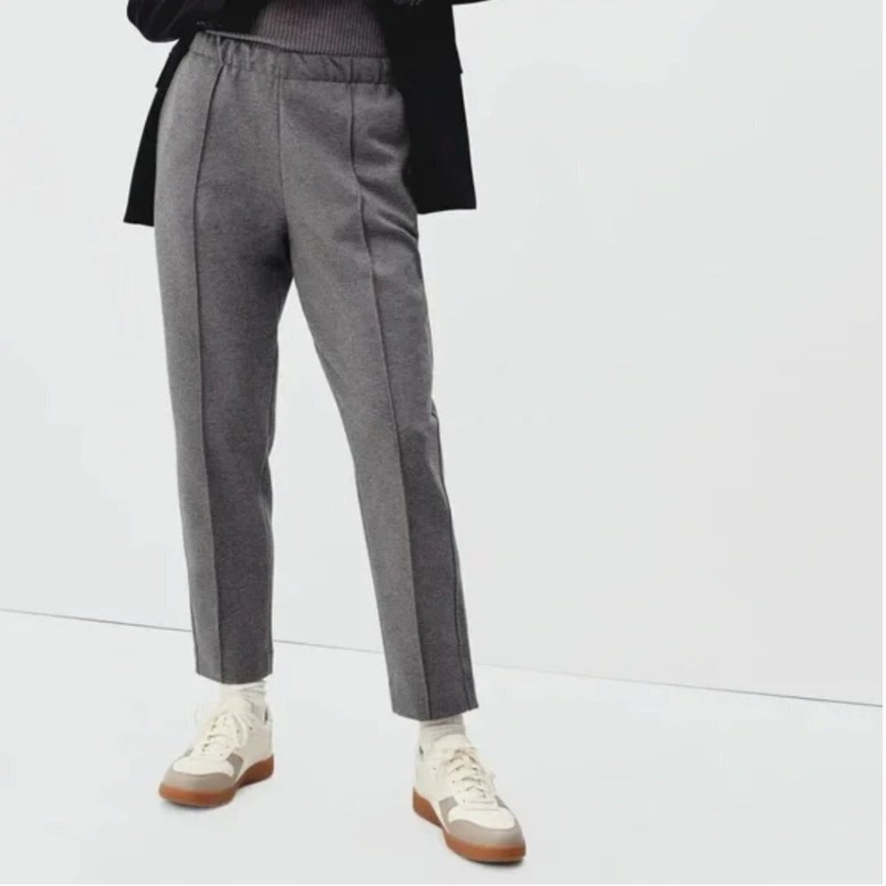 Everlane Gray Seam Front Dream Pants sz XS